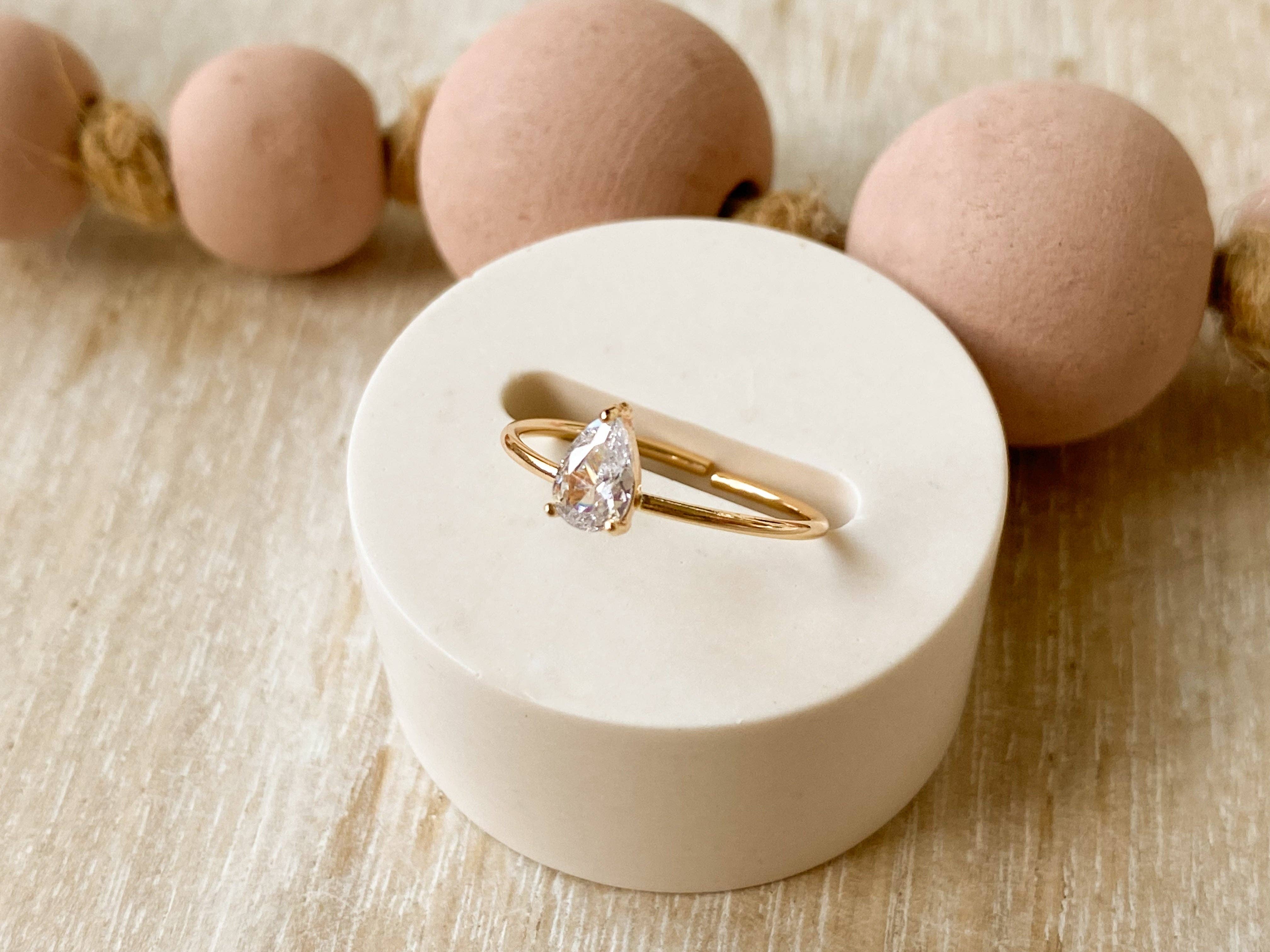 Agaveh girl - Vente Solitaire - Solitaire à la poire5