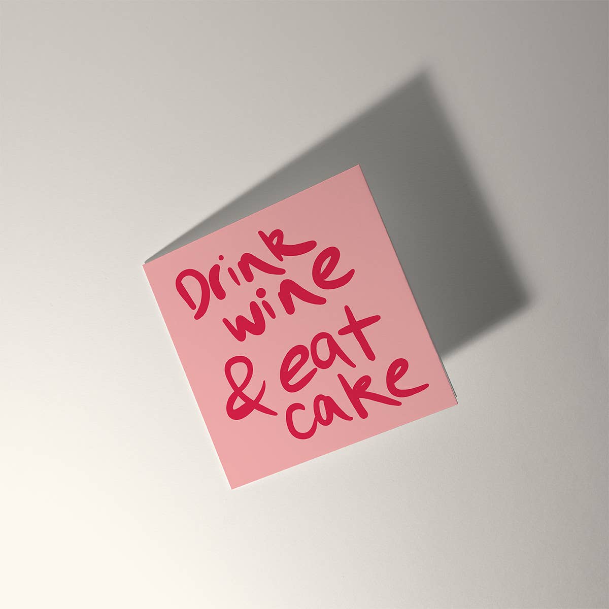 Salty Melon Prints - Wholesale Everyday Greeting Card - EAT CAKE