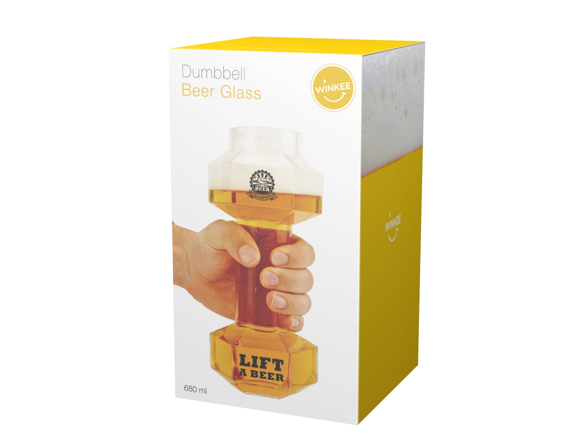 MAGS - Wholesale Bierglas/pul - Dumbbell-bierglas van MAGS met inhoud van 0,68 liter2