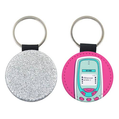 ART WOW - Wholesale Keychain - Women's - Keyrings 'MSN Messenger 90s Babe'1