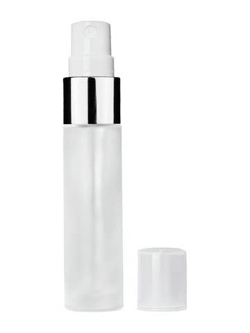 Best Bottles - Vente Flacon pulvérisateur - Bouteille cylindrique givrée avec pulvérisateur - 9 ml (plusieurs garnitures)6