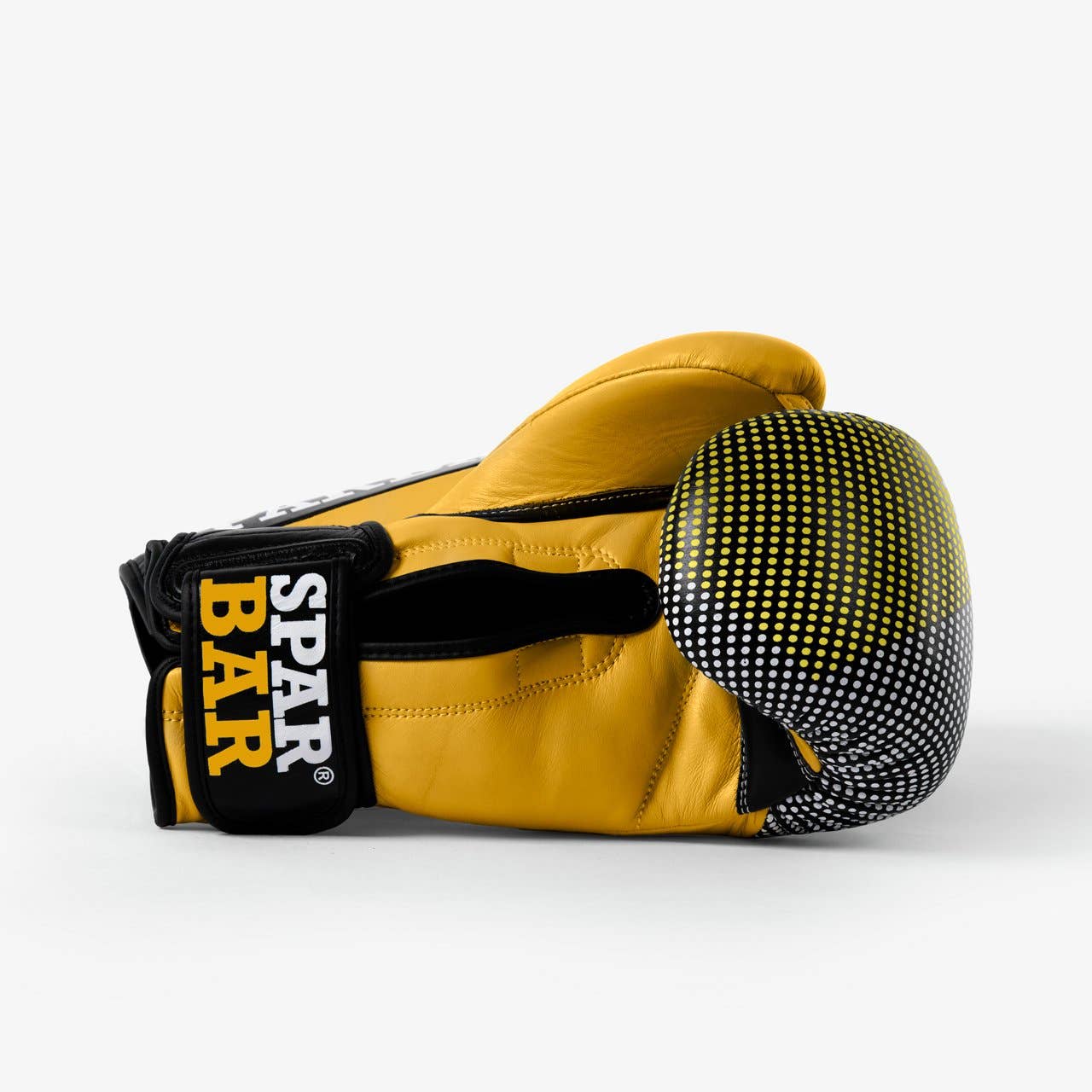 SPARBAR - Vente Équipement de fitness - GANT DE BOXE À VELCRO SPARBAR® SB1 - JAUNE1