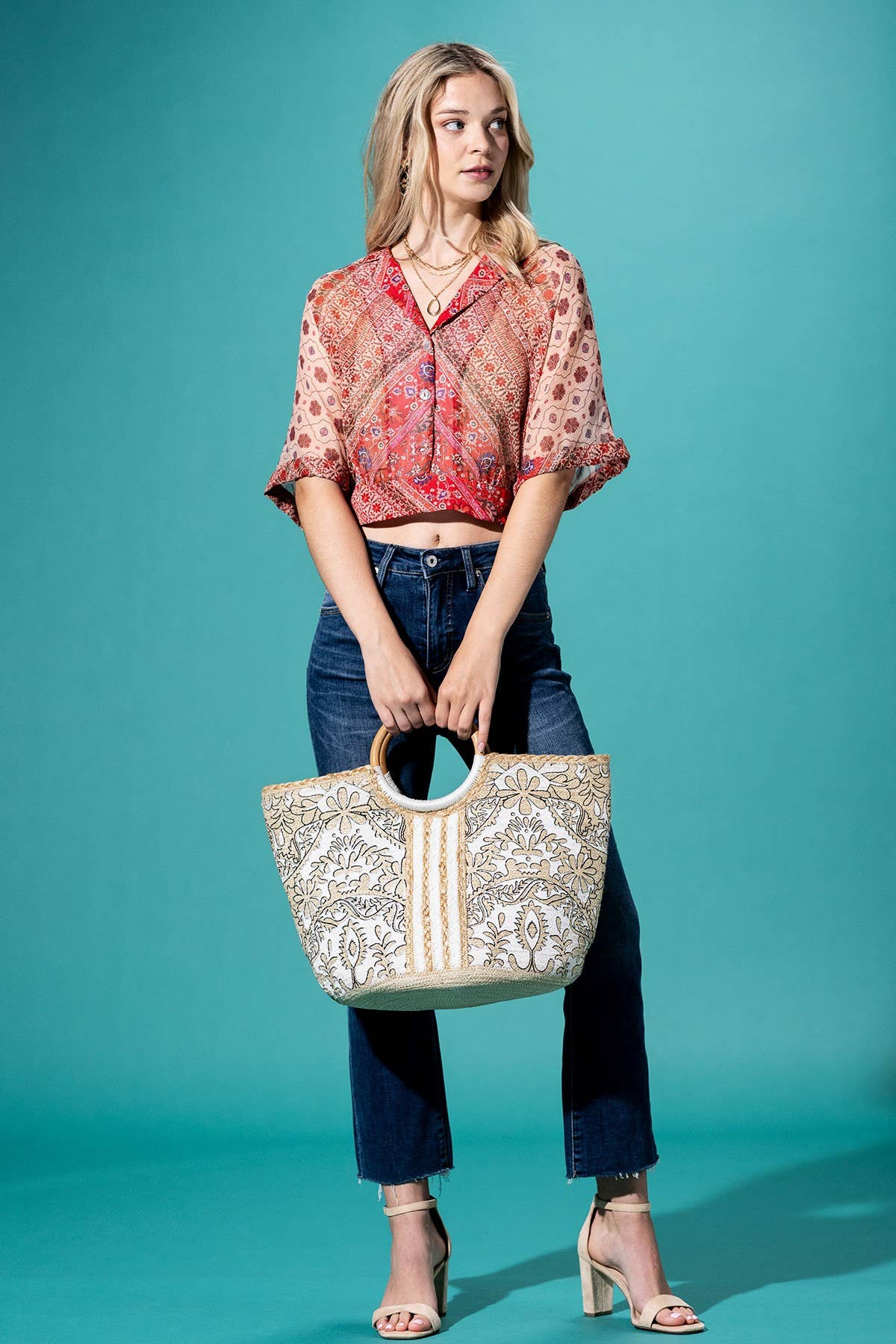 Myth Jute Tote Bag for wholesale on Faire9