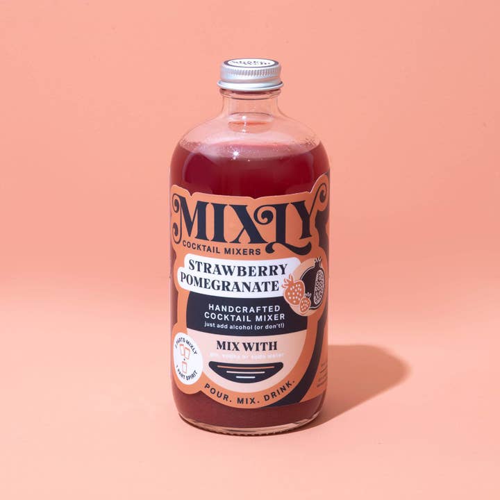 Mixly - Wholesale Cocktail Mix/Syrup - Strawberry Pomegranate Mixer