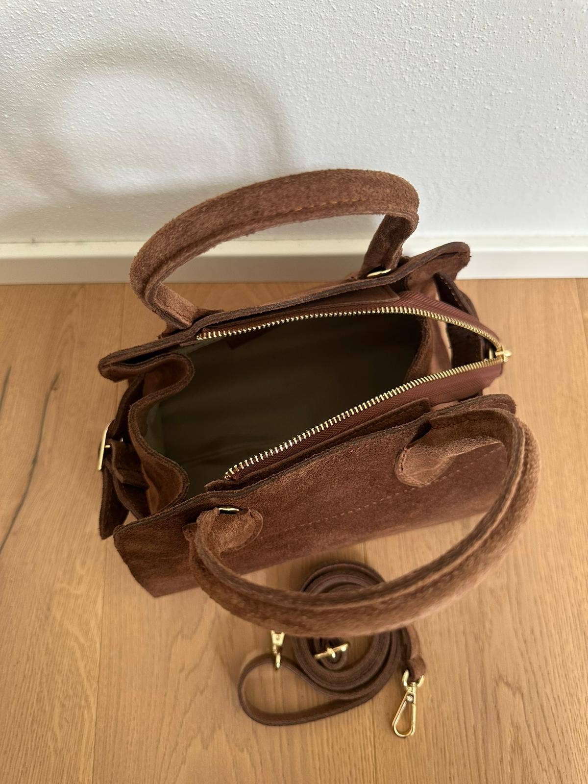 Zhade - Wholesale Top Handle Bag - Women's - MEGAN SMALL - suede8