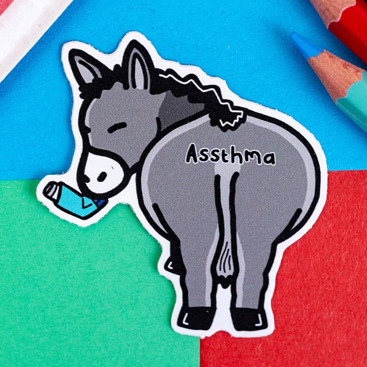Asthma-Aufkleber - Asthma für den Großhandel von Innabox Ltd