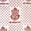 Prabhuji's Gifts - Venta al por mayor Toallas de yoga - Chal de oración y meditación grande con Ganesh - blanco3