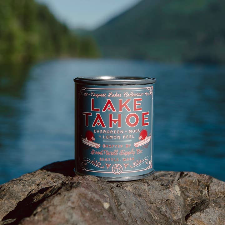 Good & Well Supply Co. - Wholesale Jar/Filled Candle - Lake Tahoe Candle