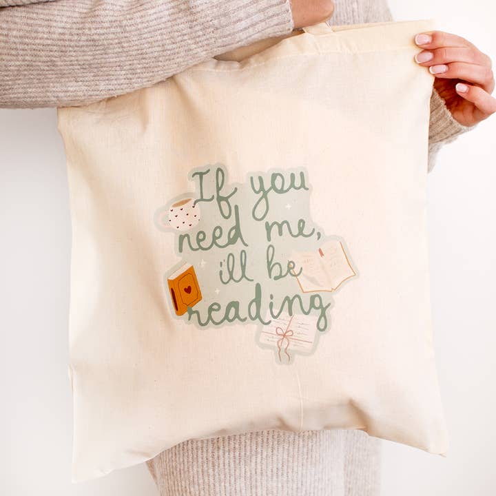 Se Precisares de Mim, Estarei a Ler Saco de Compras Individual por atacado de TreatBox