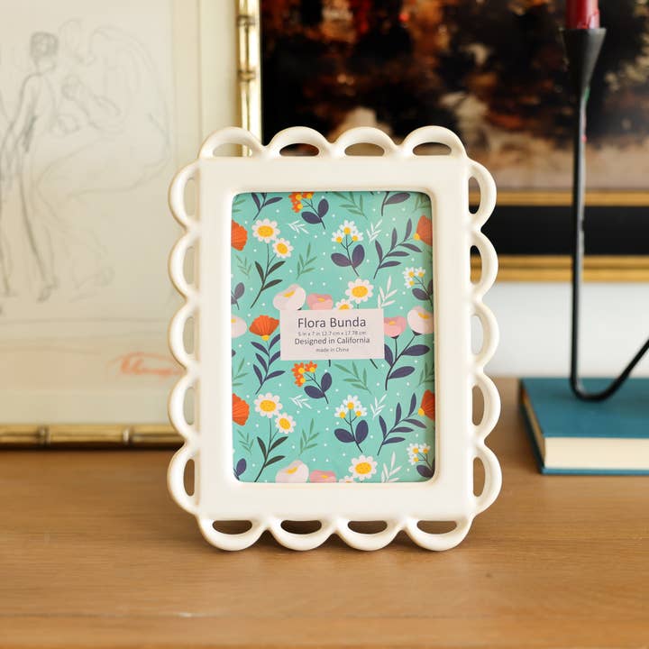 Flora Bunda Inc - Wholesale Picture Frame - 5x7 Ceramic Frame
