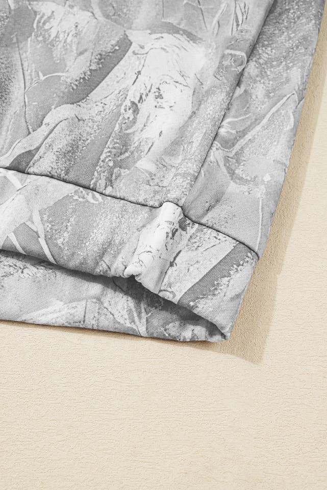 fashionworks - Wholesale Hoodie - Women's - Fashion Camouflage Woodland Oversized Sporty Hoodie * S-4X7