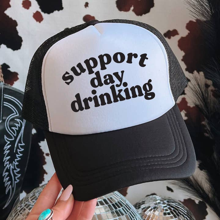 Casquette de camionneur, Accessoires, Boire en journée, Western, Cowboy pour la vente par Bash