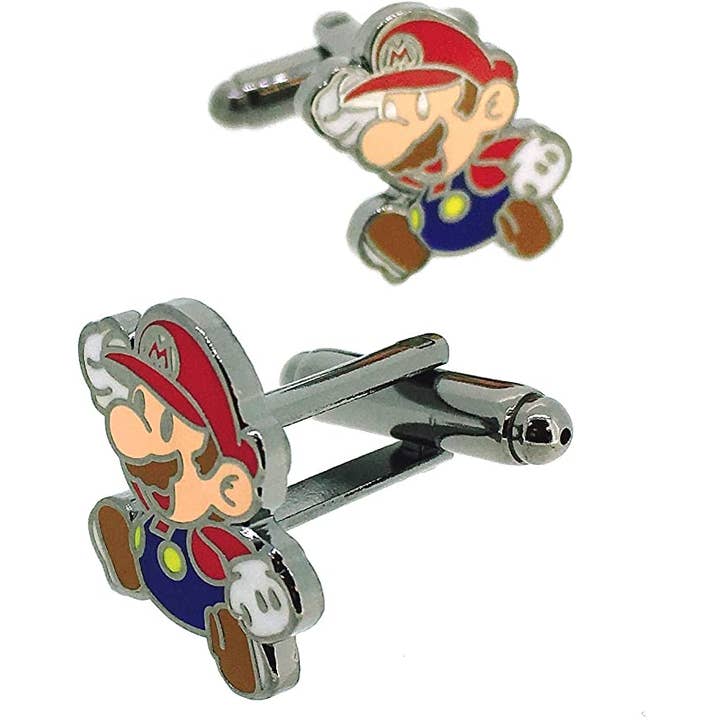Beclosetoyou - Venta al por mayor Gemelos - Hombre - Gemelos para Camisa Mario Bros