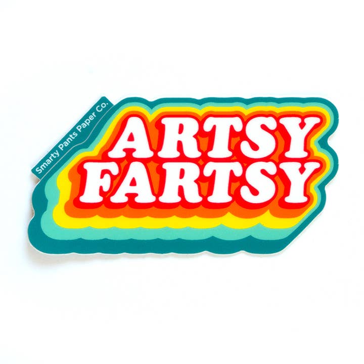 Smarty Pants Paper - Wholesale Sticker - Artsy Fartsy Sticker1