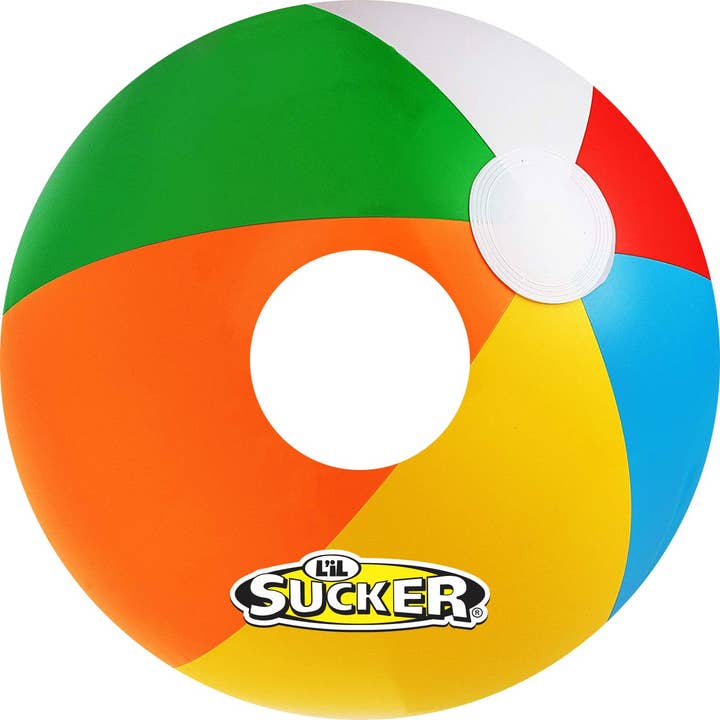 Lil Sucker - Wholesale Drink Huggers & Koozies - BEACH BALL4