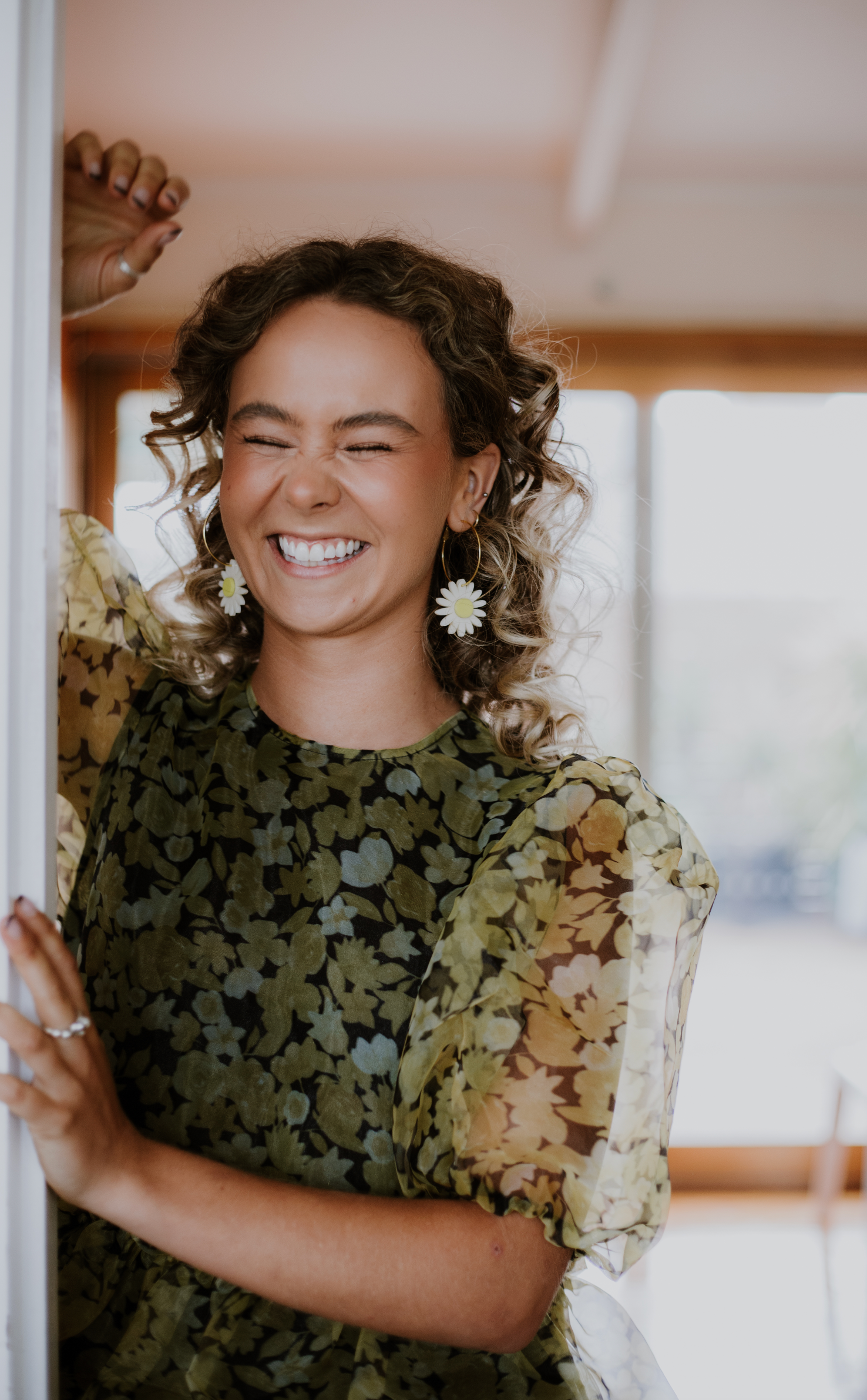 Emeldo - Wholesale Hoop Earrings - Daisy Hoops // Select Daisy Colour + Hoop34