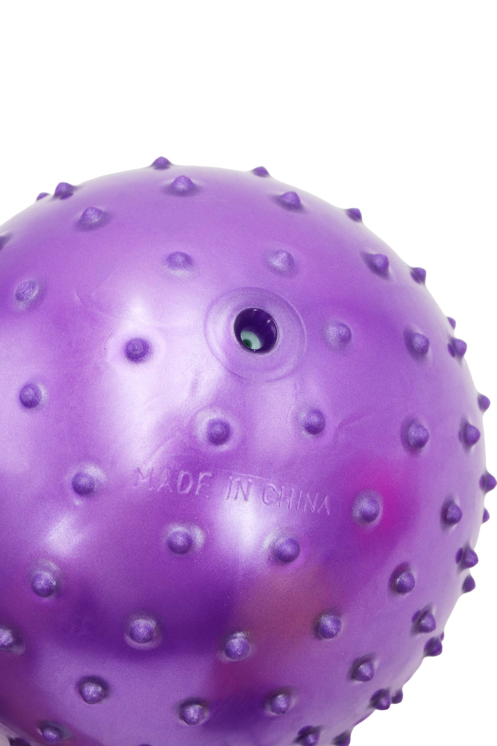 ASSORTED 4.5 Inch Spiky Bouncy Knobby Balls - Deflated for wholesale on Faire2