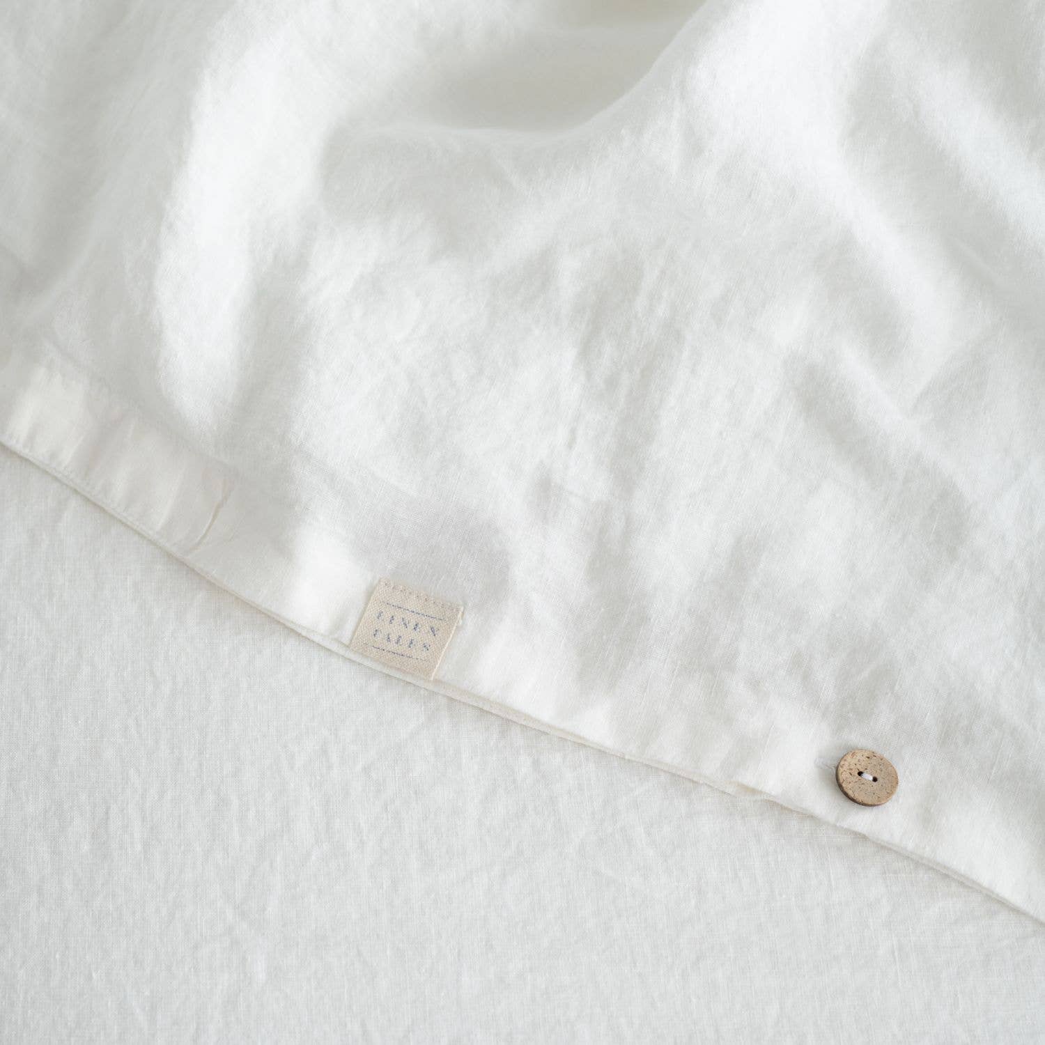 Linen Tales (We cover U.S. import duties) – Engroshandel Dynebetræk – Hvid sengelinned i hørstof - dynebetræk4