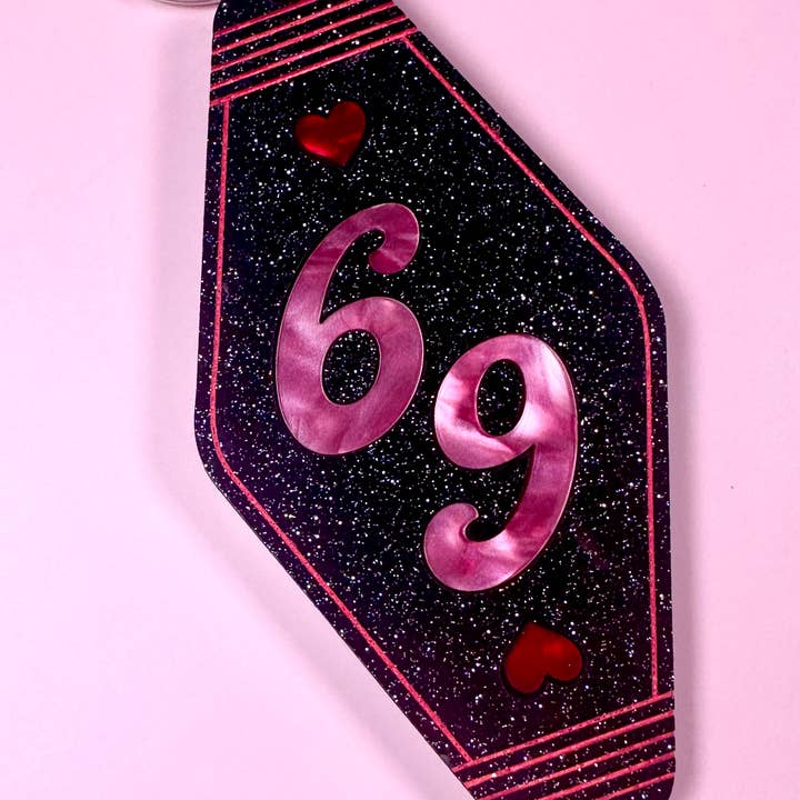 Foolish Fetish - Wholesale Keychain – Unisex - 69 Hotel Keychain2