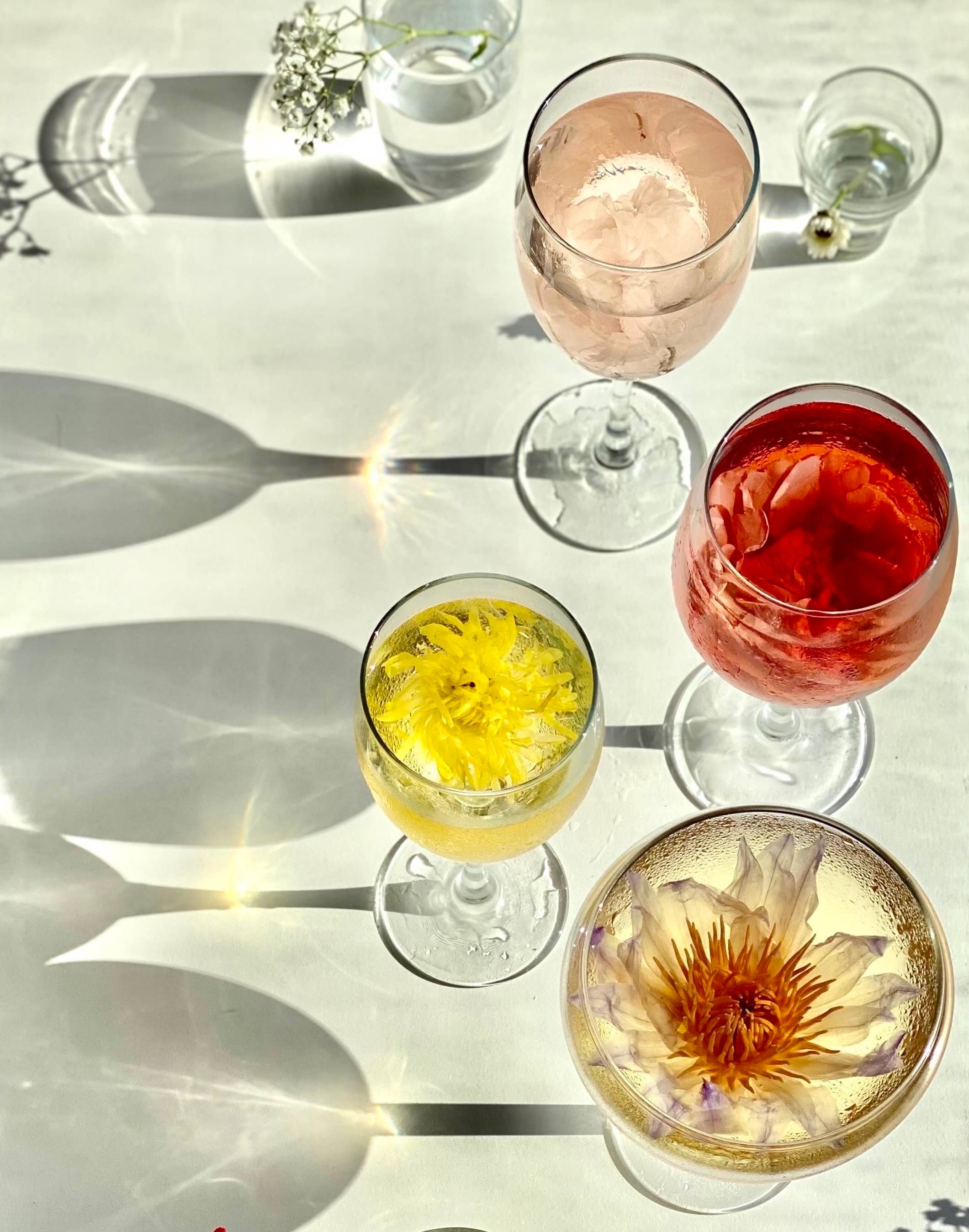 The Qi – Chá de saúde/Detox por atacado – Chás florais embalados a vácuo - caixa com 100 unidades (chá de ervas)10