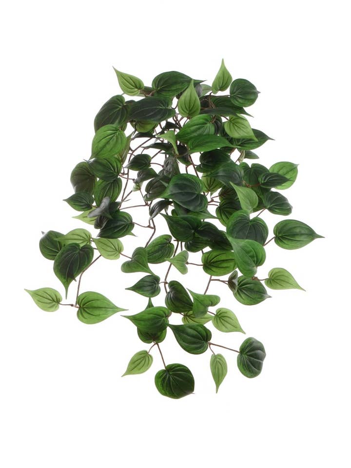 23" Philodendron Hanging Bush W/115 Leaves Faux for wholesale by Larksilk