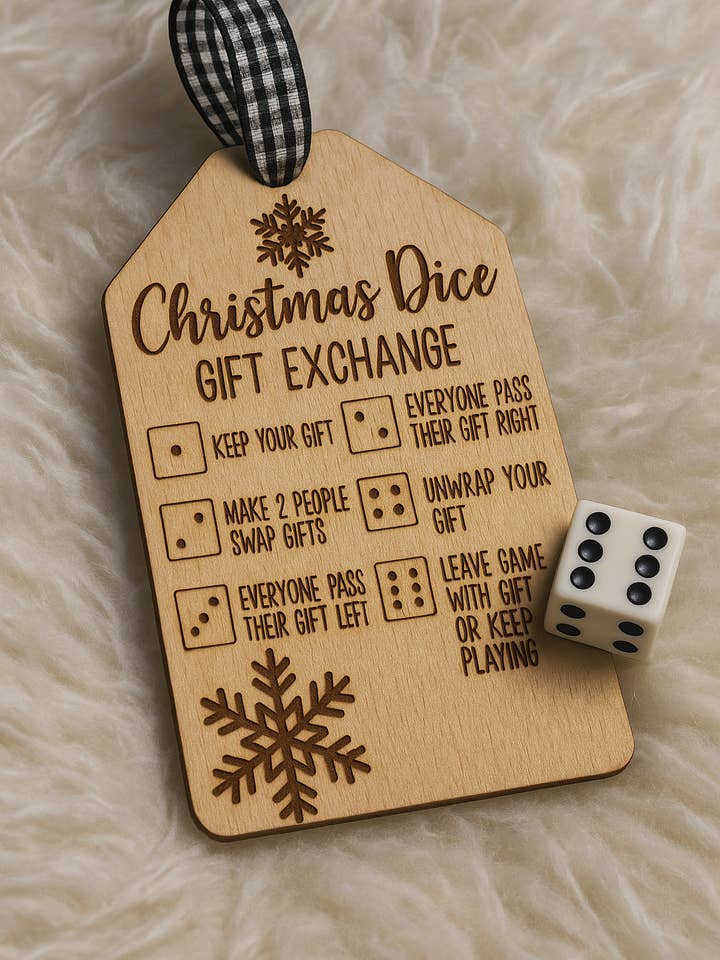Christmas Dice Game for wholesale by The Bling Barn