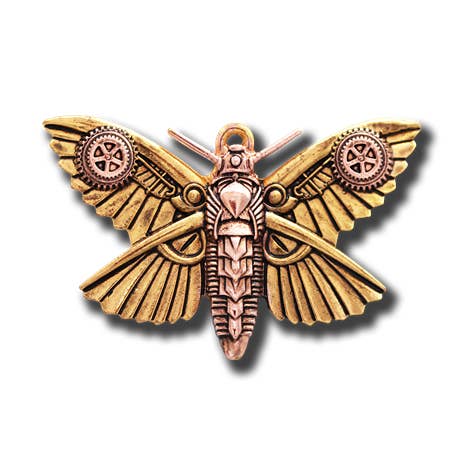 Magradore's Mot - Engineerium Steampunk Hanger Ketting voor wholesale door Eastgate Resource