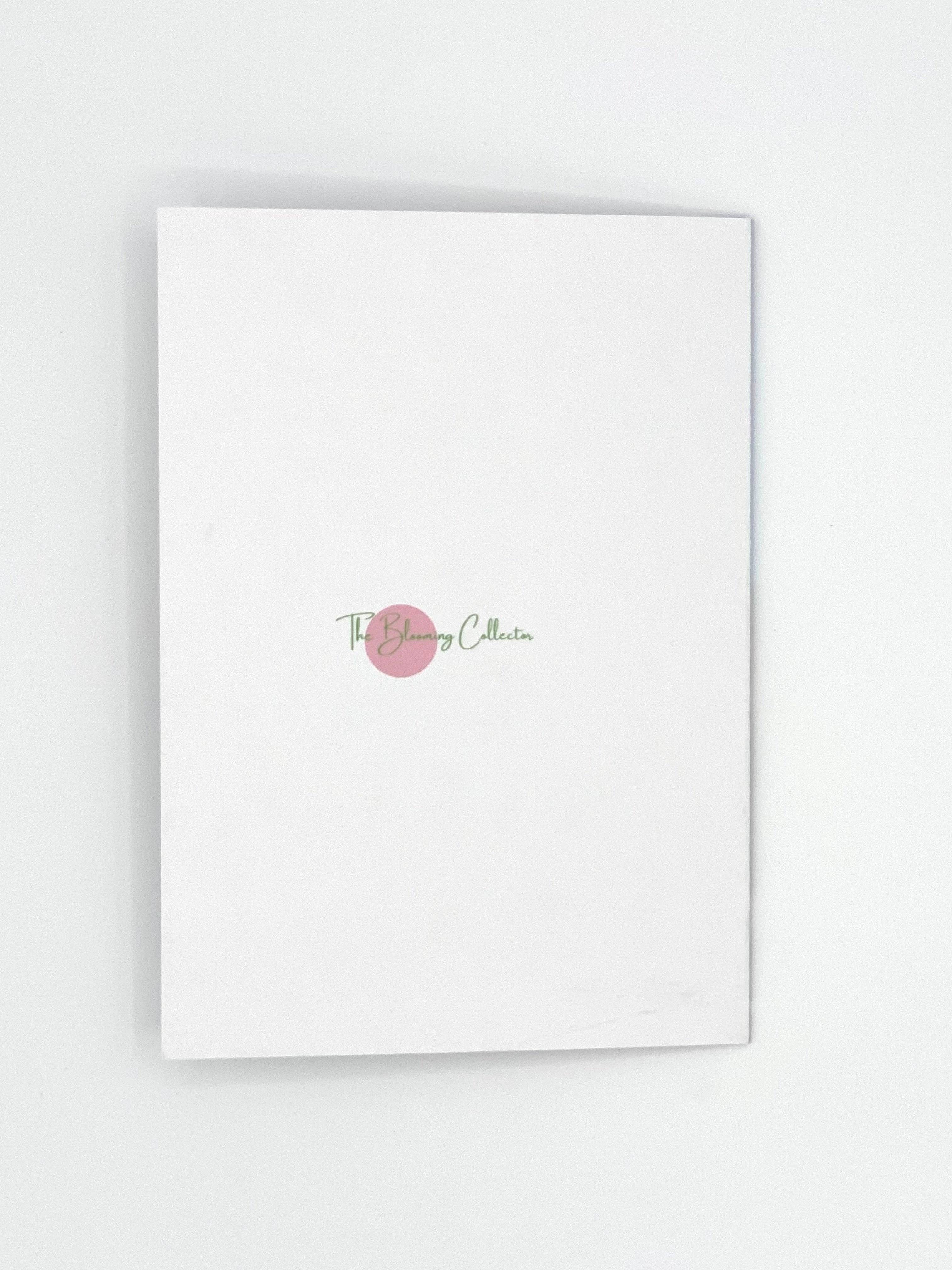 The Blooming Collector - Wholesale Valentine's Day Card - "Healing Heart on White" Mixed Roses Single Card2