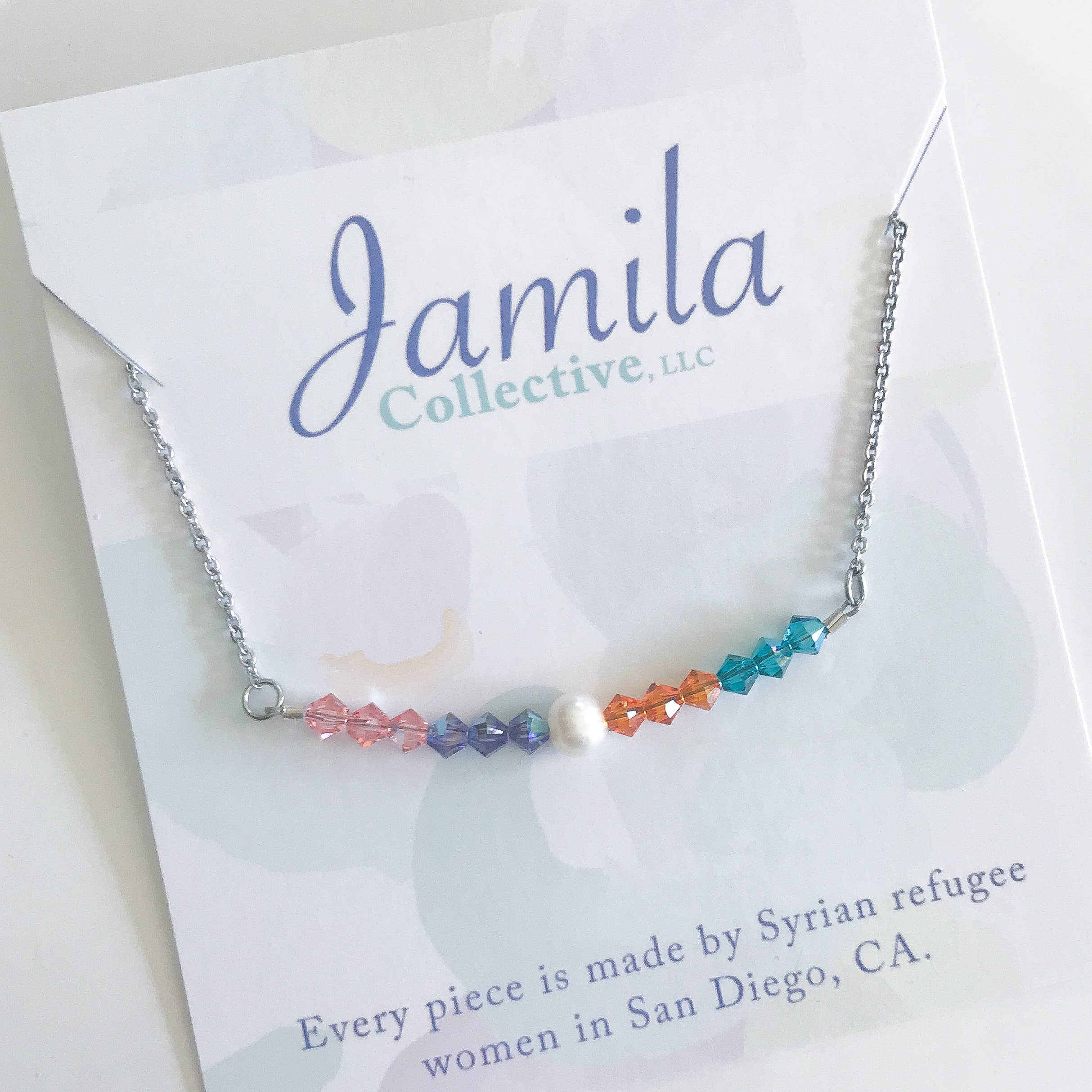 Jamila Collective, LLC - Wholesale Beaded Bracelet - Salam Line Bracelet - Spring Combo0