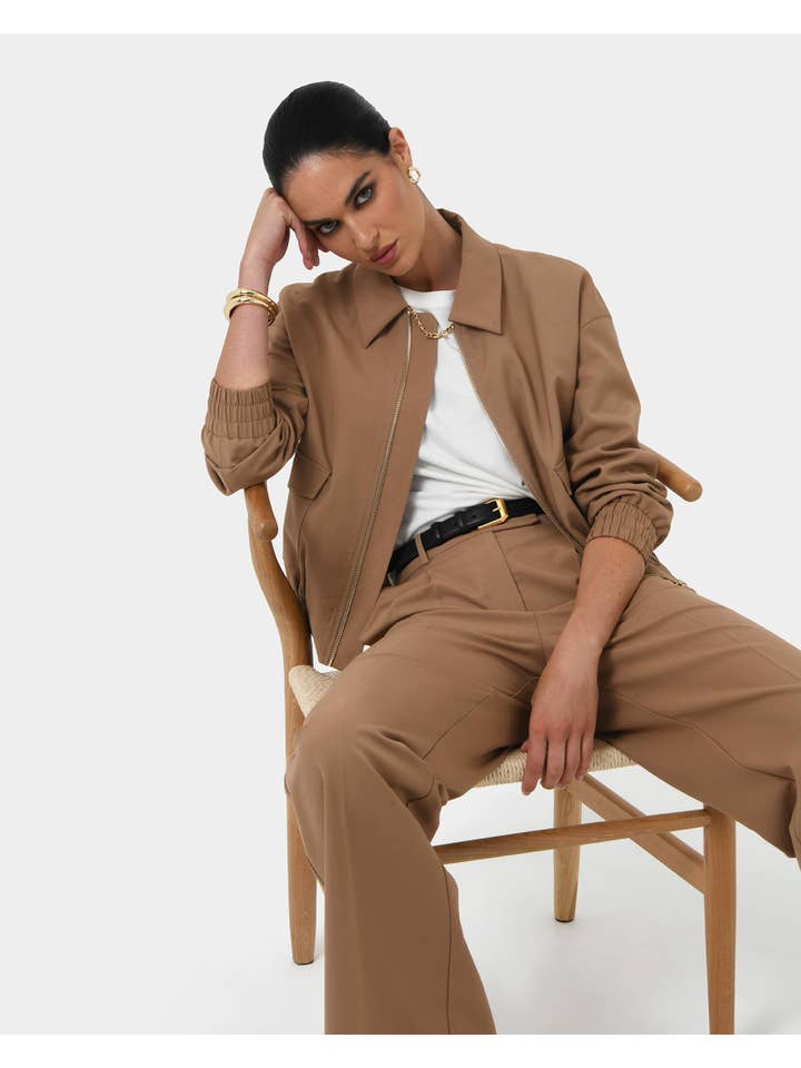 Forcast - Wholesale Bomber jacket – Women’s - Forcast Women's Amera Bomber Jacket8