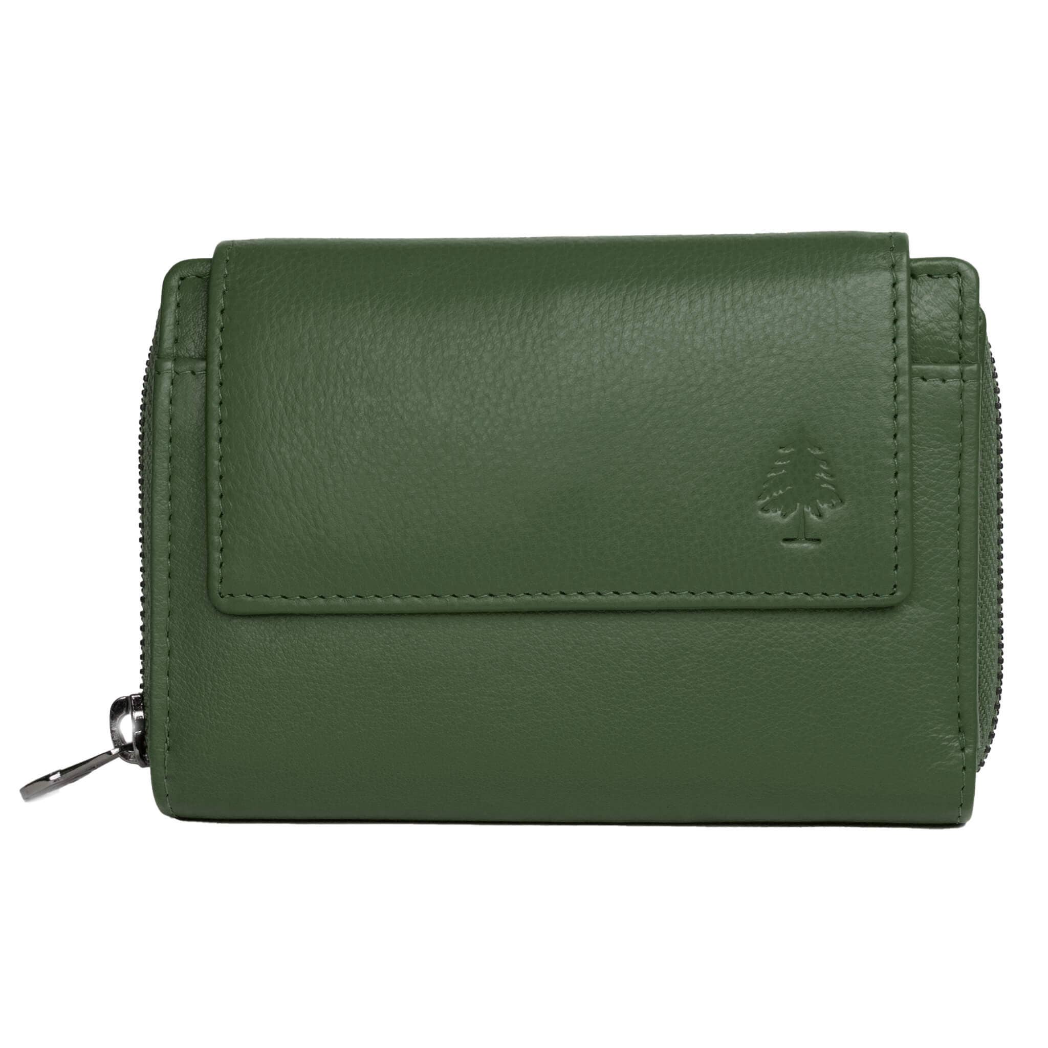 Greenwood - Wholesale Wallet - Women's - Kazu Wallet Women Medium Leather Purse Ladies RFID39