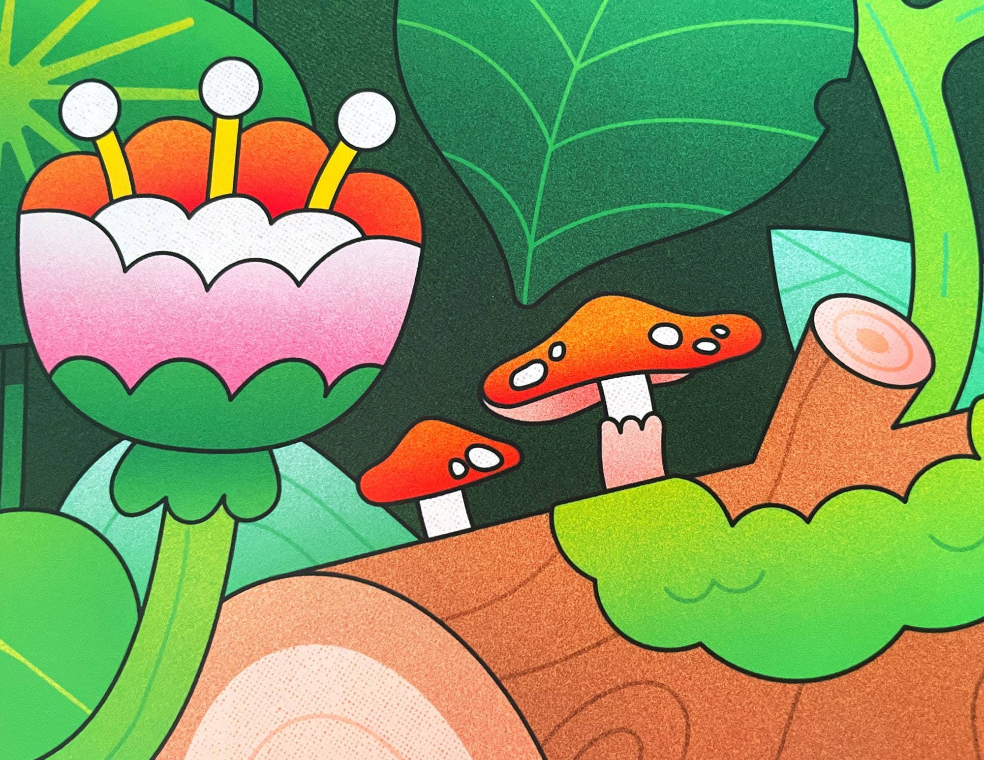 Kidnichols - Wholesale Art Print - Gentle Roots A3 Art Print | Mental Health | Botanical3