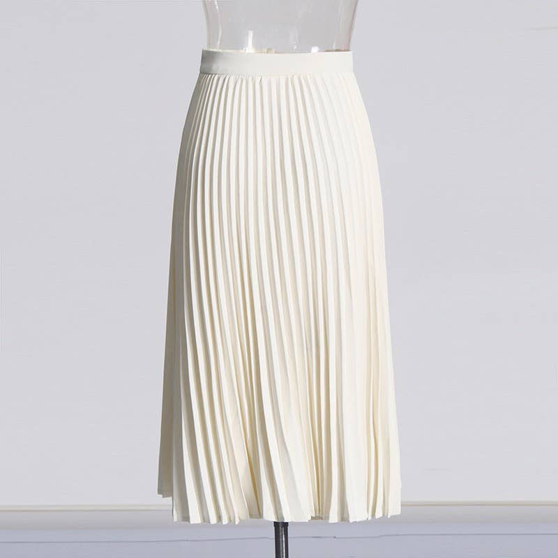 Color as pictures SY215 Chic Autumn Suit & Pleated Skirt Ensemble for wholesale on Faire17