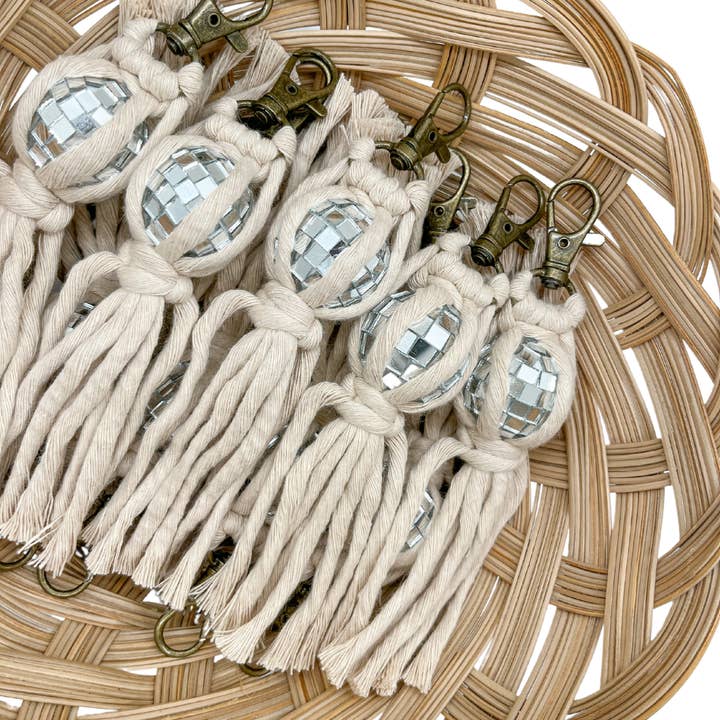 Disco Ball Keychain Retro Key or Zipper Accessory and other Purchase Wholesale disco ball keychain. Free Returns & Net 60 Terms on Faire trending on Faire.