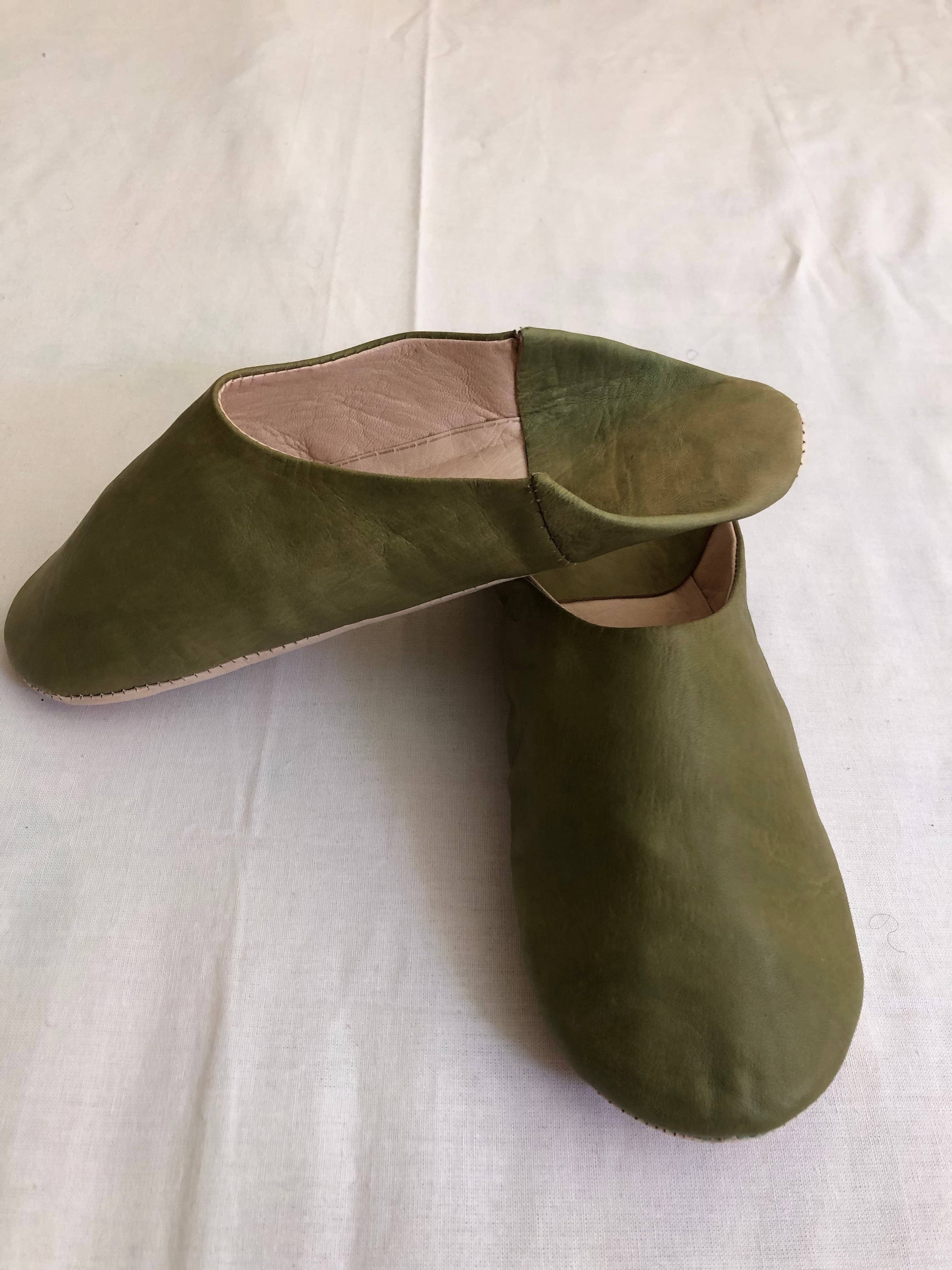 HandmadeBestSeller - Wholesale Slippers - Women's - Womens Moroccan Leather Babouche Slippers17