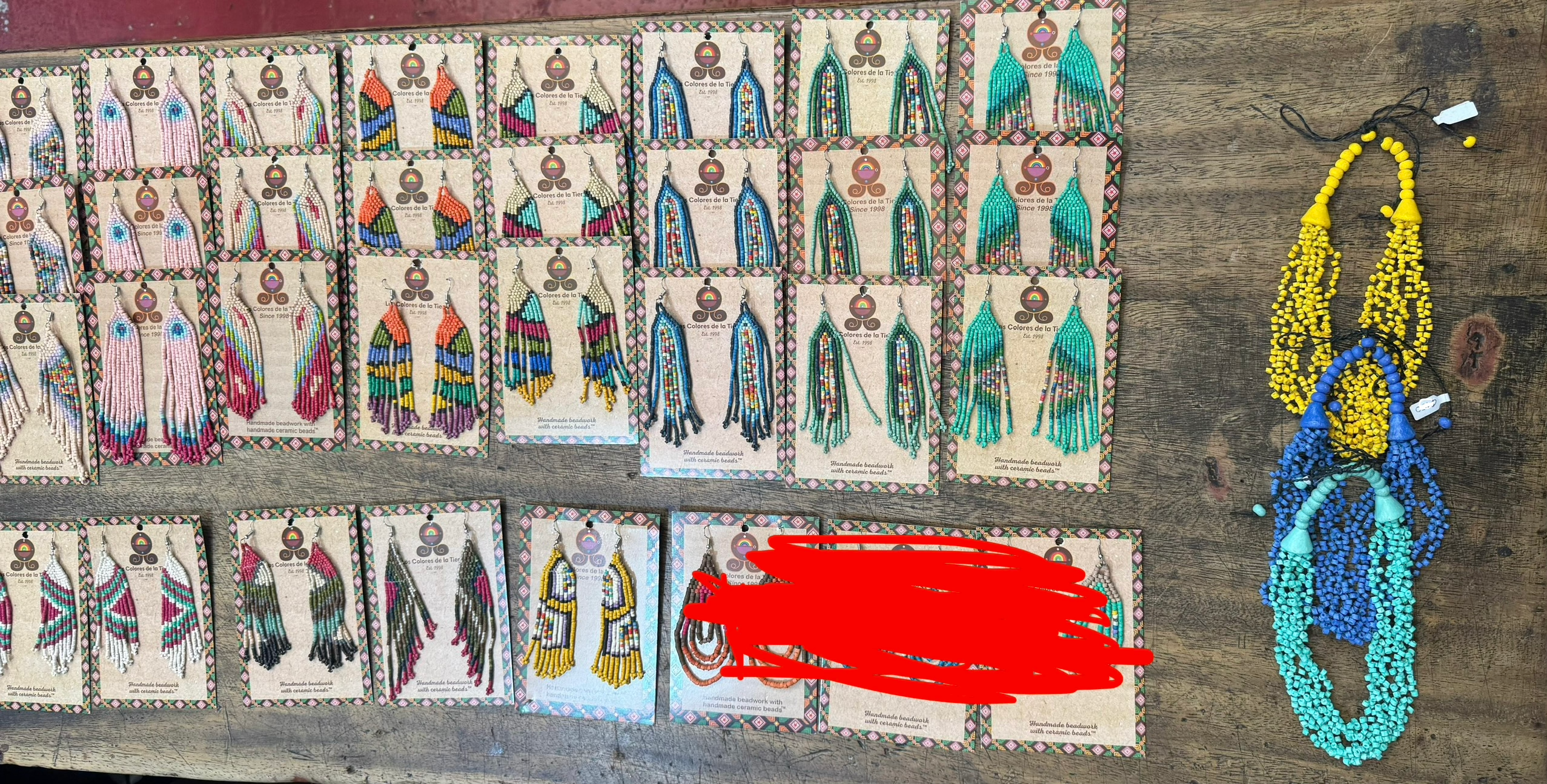 Los Colores de la Tierra - Wholesale Dangle Earrings - Shop inventory collection1