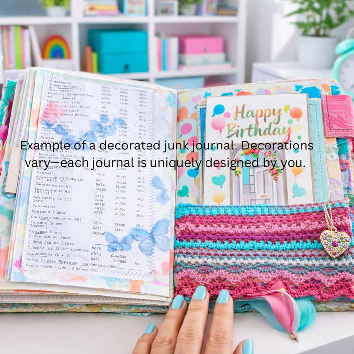 Ember & Elm Home Decor & More - Wholesale Journal/Diary - Blind Date with a Junk Journal Starter Kit-Best Seller!7