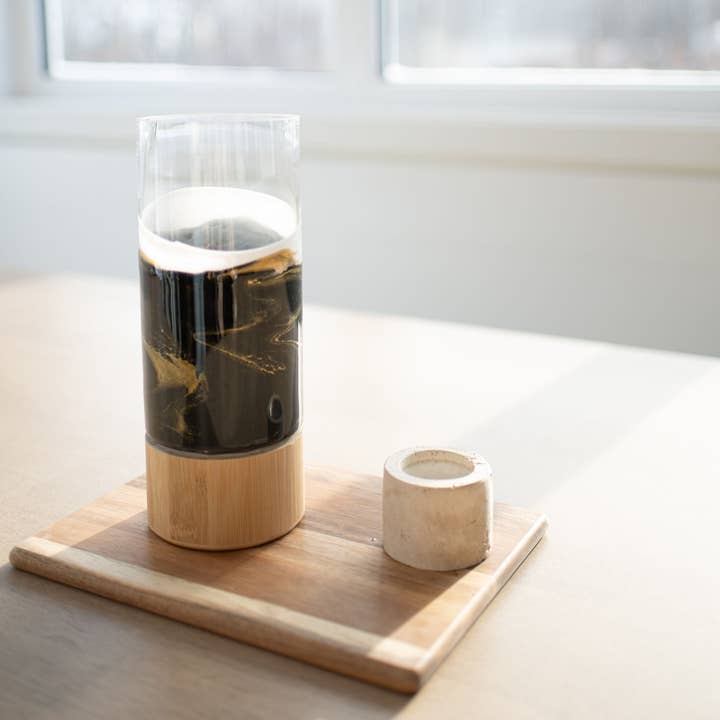 Lynn & Liana Designs - Wholesale Vase - NEW!!! Resin Accented Vase with Bamboo Base (NO TARIFFS)12