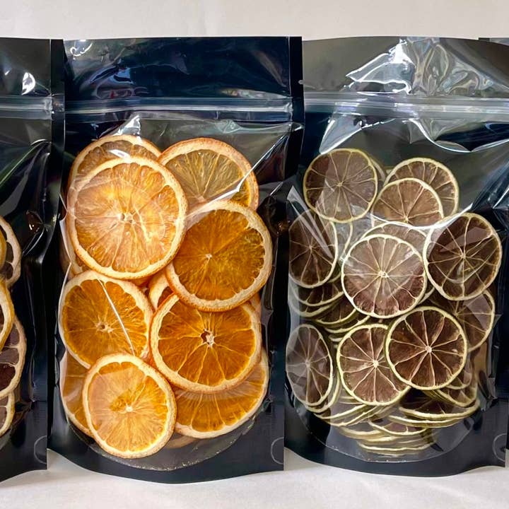 David Blake Cocktails - Wholesale Dried/dehydrated fruit - 4 Piece Small Mixed Citrus Bags1