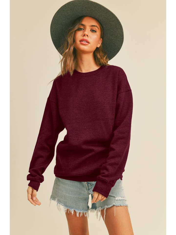 Honestee - Wholesale Sweatshirt - Women's - Blank Long Sleeve Sweatshirt23