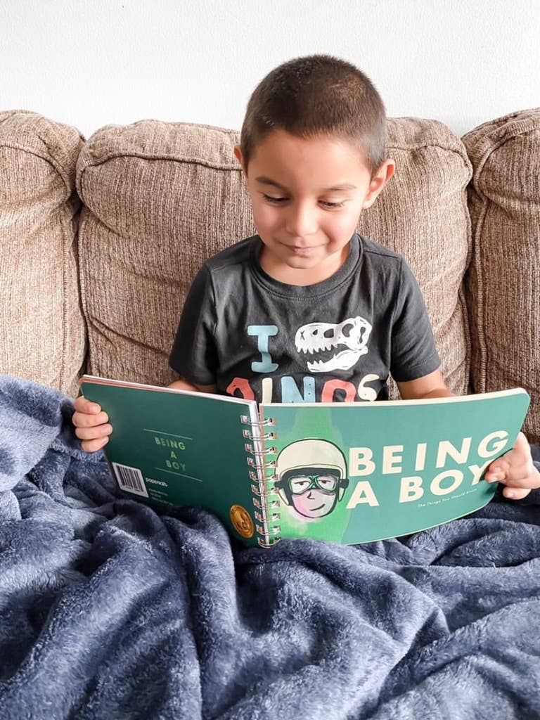 Papersalt - Wholesale Preschool Book (3-5) - “Being a Boy" - Inspirational Book for Boys Ages 3-101