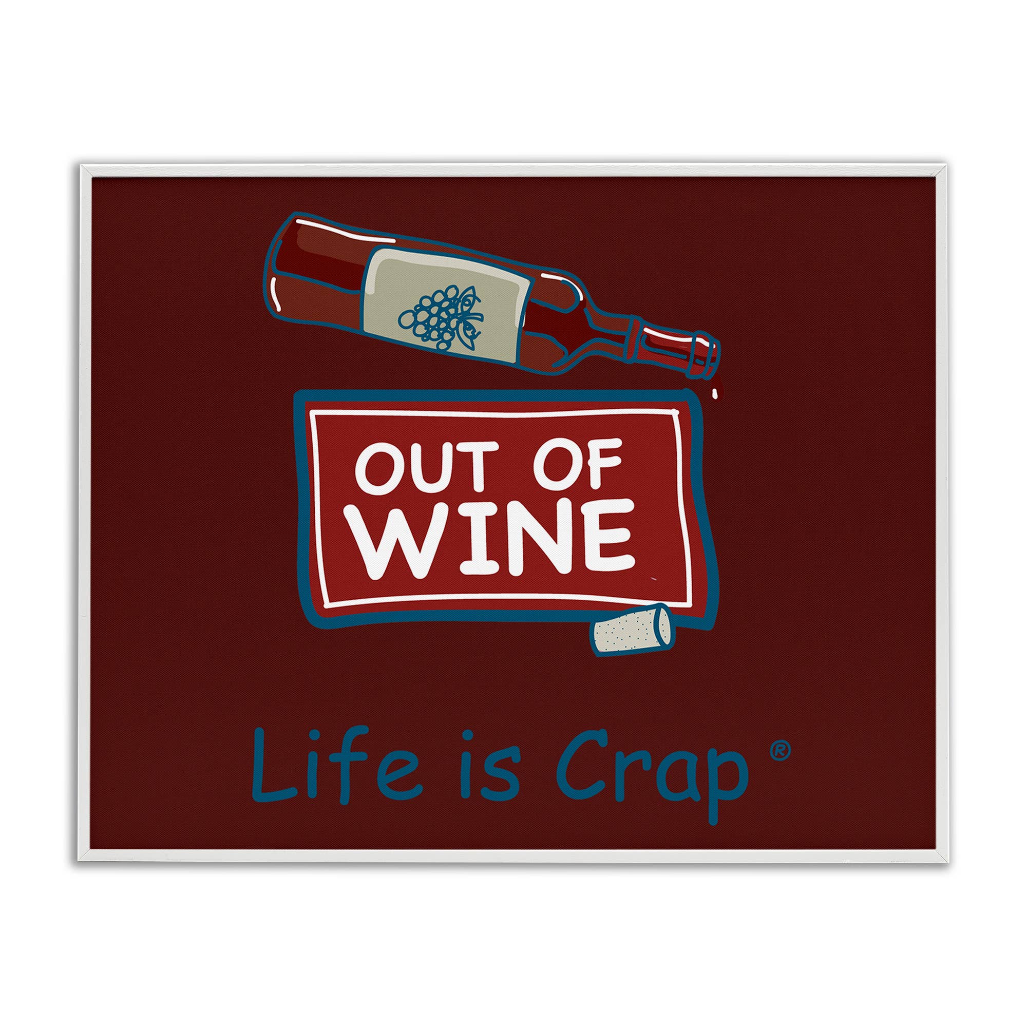 Stupell Industries – wholesale Wall decor – Kids & Baby – Out Of Wine Bottle Framed Art18