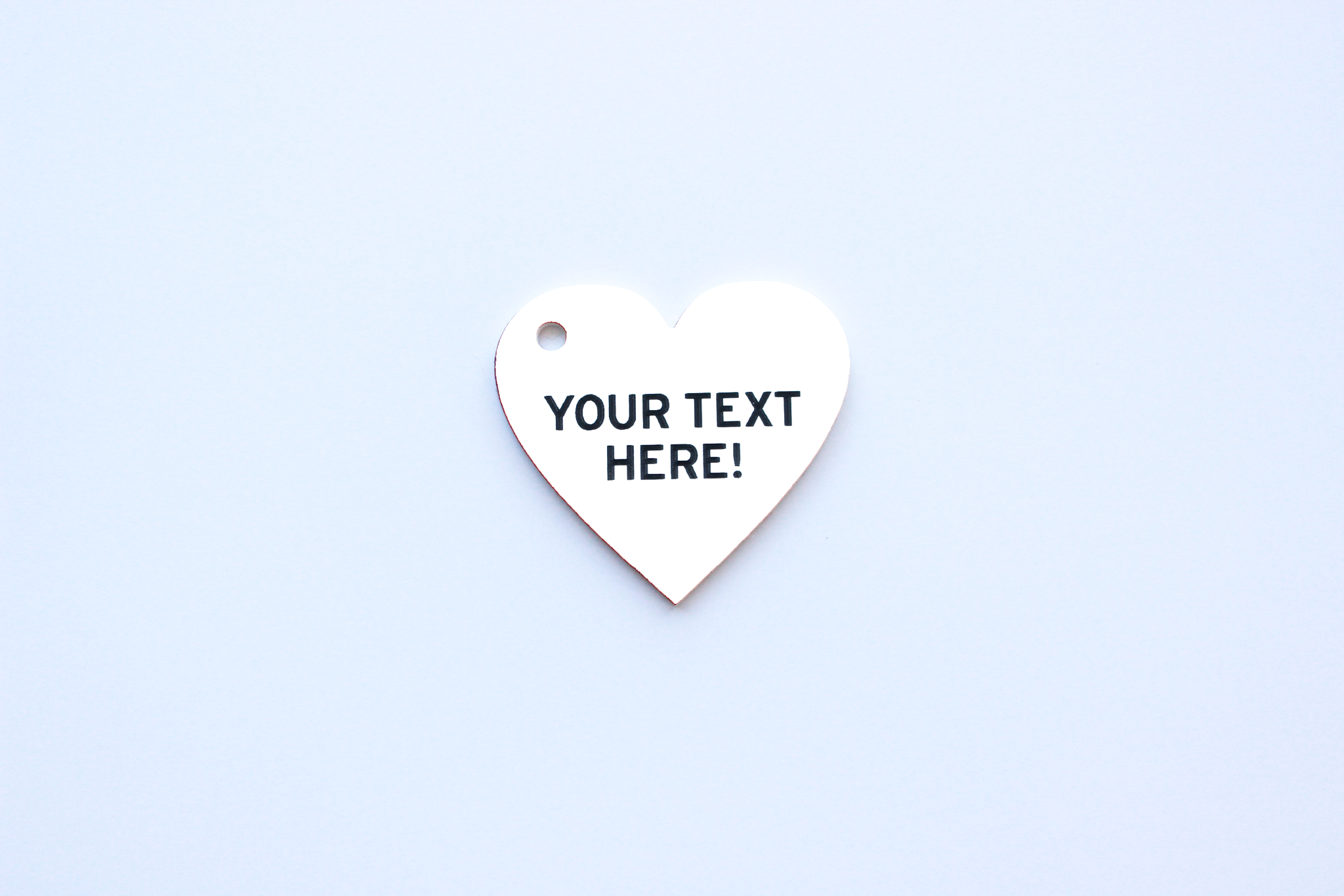 The Laundry Room Shop - Venta al por mayor Llavero - Unisex - Llavero de plástico grabado personalizado personalizable - Corazón0