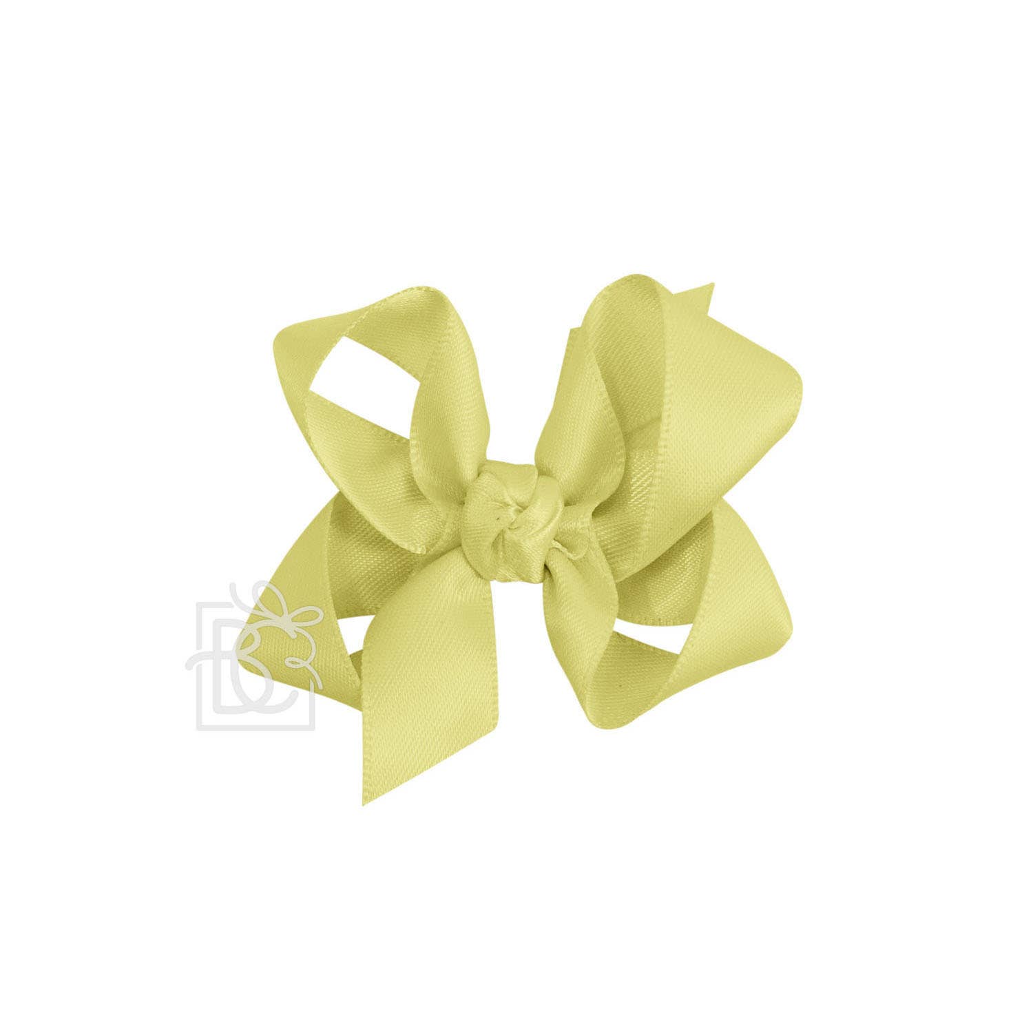 Beyond Creations, LLC - Wholesale Hair Bow - Kids - SATIN BOW ON CLIP193