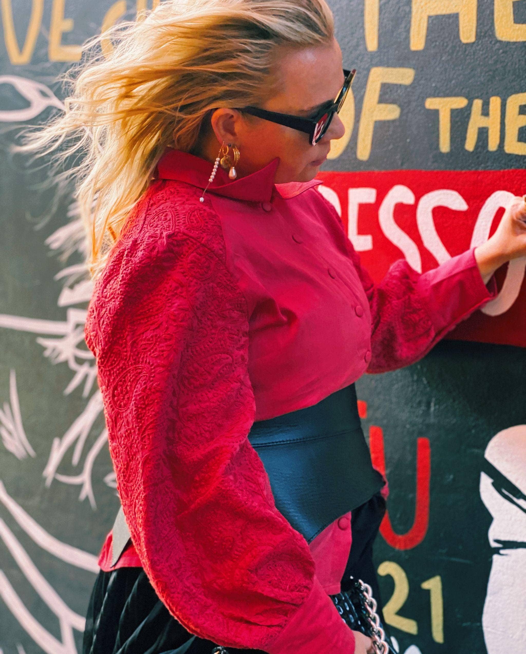 Kaasida | Women Fashion Boutique - Wholesale Button Down Shirt - Women's - Gulnari Cotton Shirt21