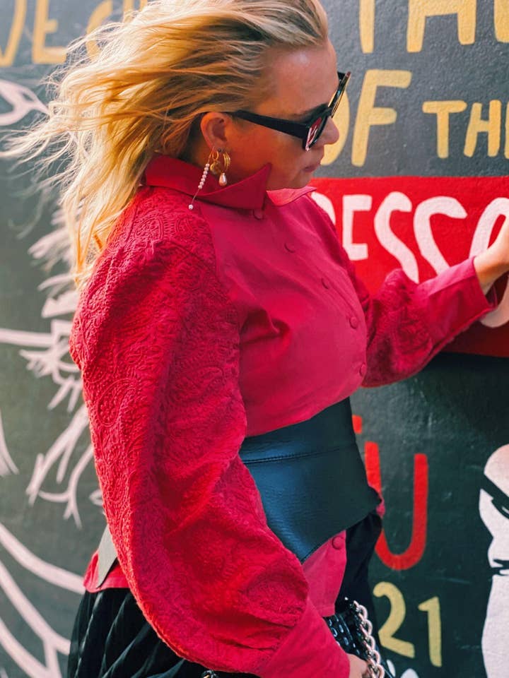 Kaasida | Women Fashion Boutique - Wholesale Buttoned-down shirt – Women's - Gulnari Cotton Shirt21