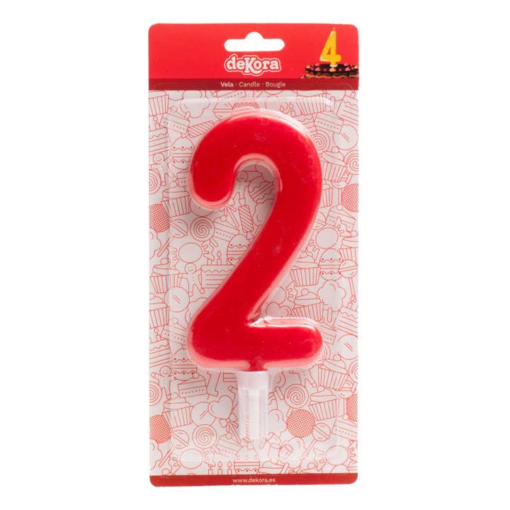 red Giant birthday candle for cakes, 15 cm for wholesale on Faire11