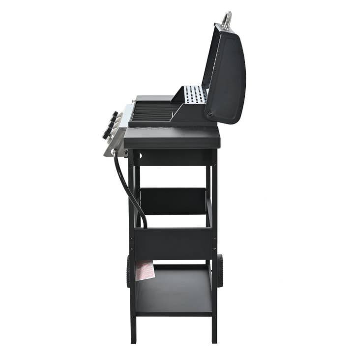 39F Inc. - Wholesale Outdoor Grill Tools - 4-Burner Propane Grill - 34,000 BTU Stainless Steel28