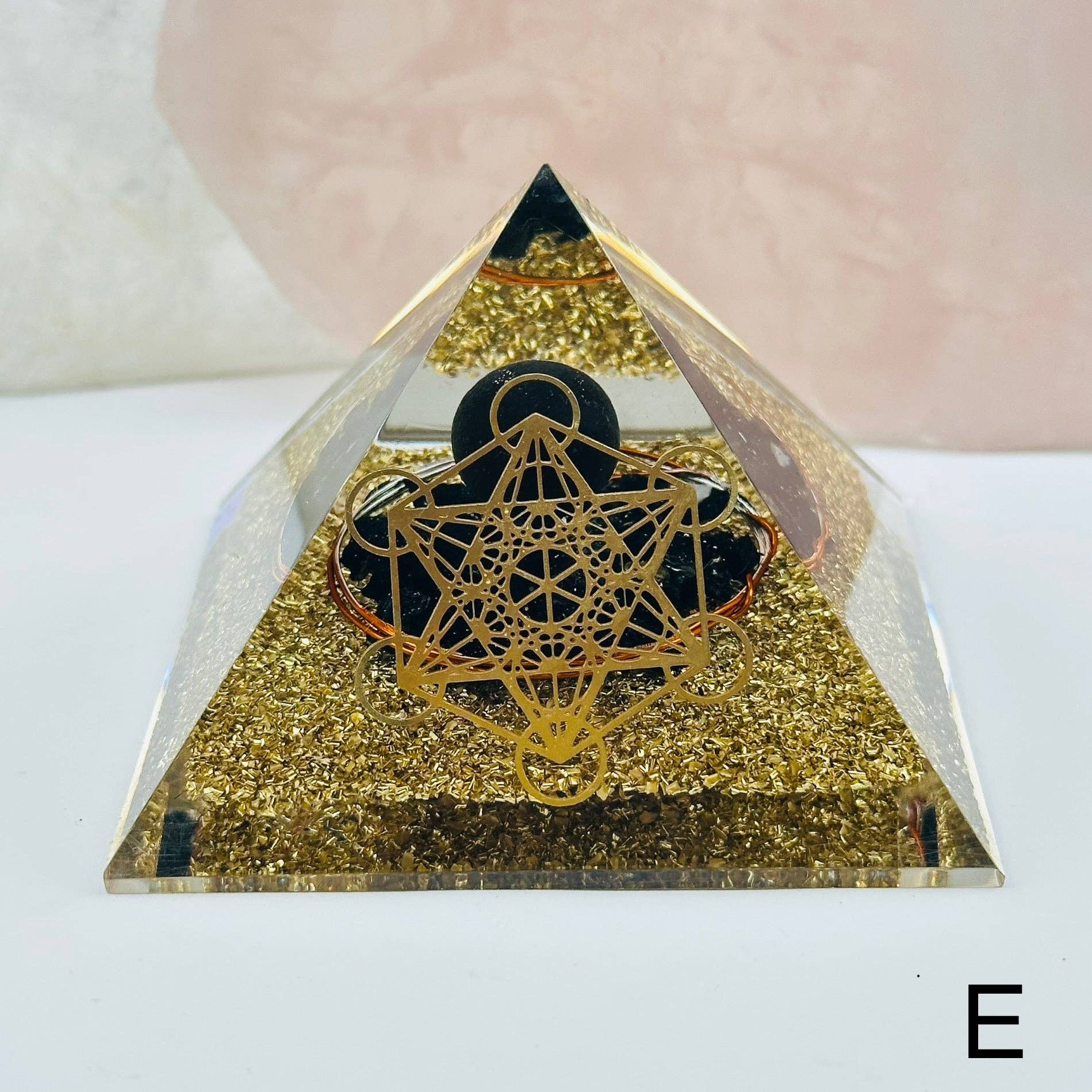 Rock Paradise – Pedra/cristal espiritual por atacado – Pirâmide de Cristal de Orgone4