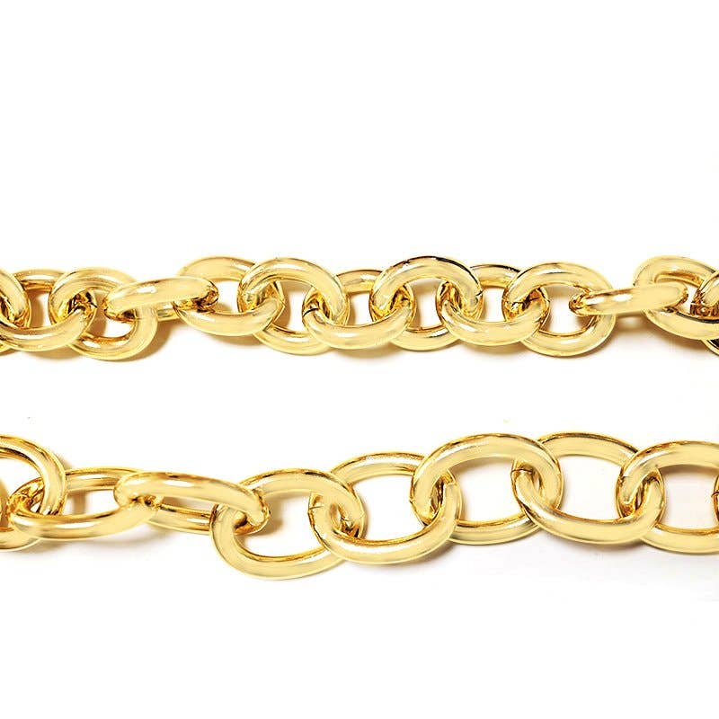 AMORINO SRL - Wholesale Link & Chain Bracelet - LARGE CHAIN BRACELET - FJ24432B516/5141